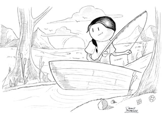 Hotah in a Boat(6-11yrs) Coloring Contest